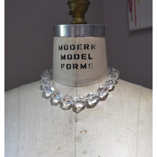 Sterling Silver Paola Valentini Rock Crystal Chunky Nugget Necklace For Sale - Image 13 of 18