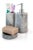 Contemporary Grey Marble Toothbrush Holder from FiammettaV Home Collection For Sale - Image 3 of 4