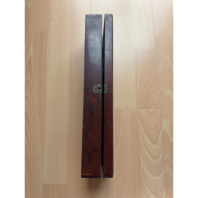 Wood Antique Meiji Japanese Lacquer Box For Sale - Image 7 of 13
