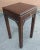 Late 20th Century Drexel Chinese Chippendale Style Mahogany Candle Stand Side Table For Sale - Image 5 of 9