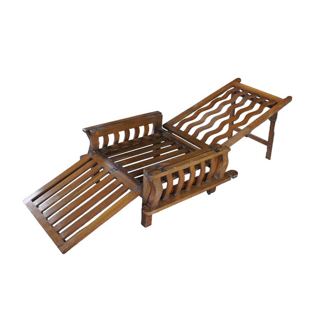 An incredibly rare and ingeniously engineered piece of furniture history: The "Hollins" Convertible Couch Chair,...