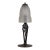 French Art Deco Table Lamp by L. Varro & Muller Freres - 1920s France For Sale