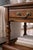 Coffee Pair of Cal Shops Solid Wood Traditional Nightstands With Turned Legs & Lower Shelf For Sale - Image 8 of 11