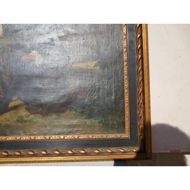Mid 19th Century Blind Milton Dictates to His Daughters 19th Century For Sale - Image 5 of 9