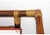 Classic 1960’s Mid Century design with Stained Rattan Frame, Tile inlaid Top with Stylish Asian Characters framed by...