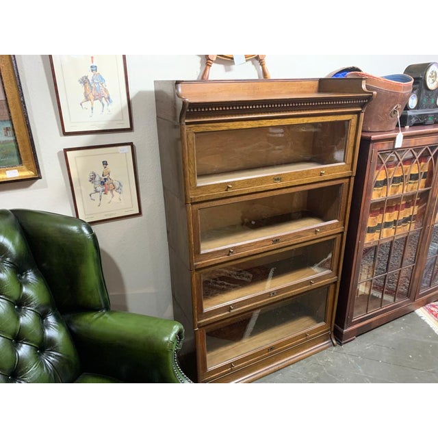 Antique Oak Barrister Bookcase Chairish