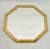 Mid-Century Modern Octagonal Brass Mirror, 1970s For Sale - Image 10 of 10