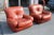 Set of Lounge Chairs in Cognac Bubble Leather, Italy, 1970s For Sale - Image 12 of 12