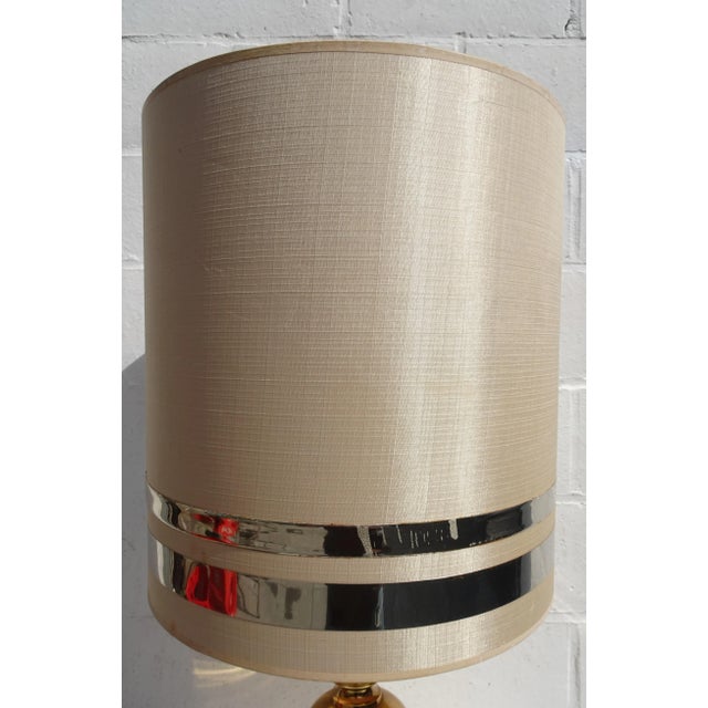 Gilded Ball Table Lamp by Boulanger from Boulanger, 1970s For Sale - Image 9 of 18