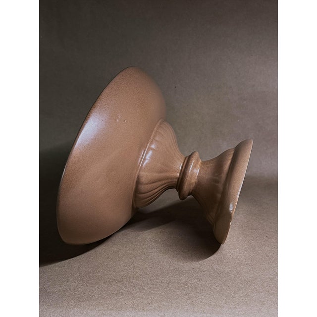 5 X 10 Inch Oval Mid-Century Modern Compote For Sale In Minneapolis - Image 6 of 7