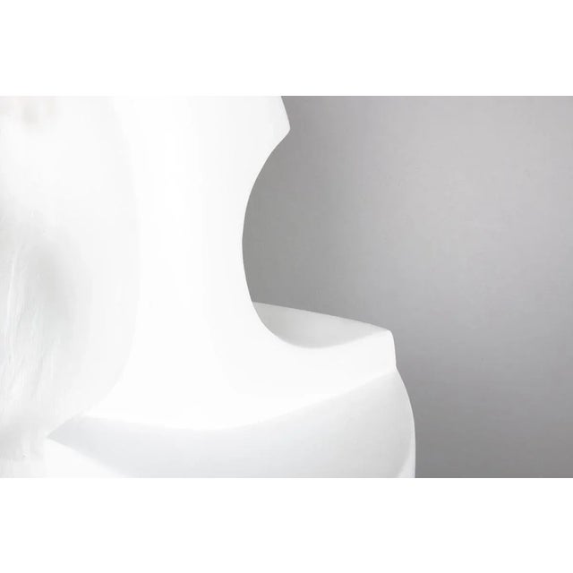 Sculpture Materials Monumental Plaster Light Sculpture by M. Reollon, 1981 For Sale - Image 7 of 10