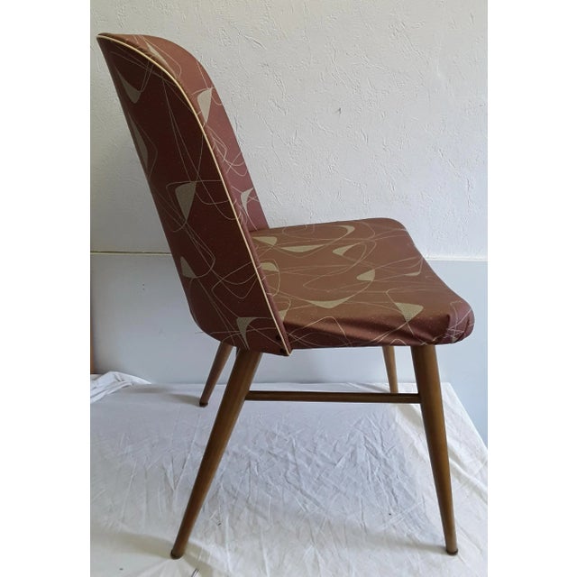 German Beech Side Chair, 1960s, in Good conditions. Designed 1960 to 1969