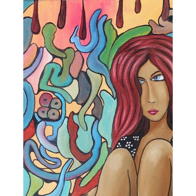 FREE SHIPPING worldwide. The painting will be rolled up and packed securely in a special protective tube. Note: The...