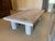 Transitional 1980s Rectangular Travertine Stone Coffee Table For Sale - Image 3 of 7