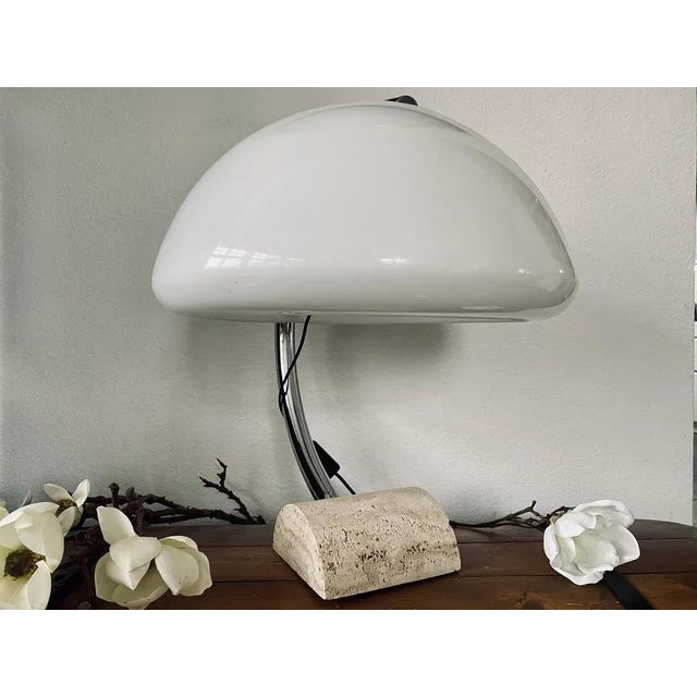 Italian Table Lamp by Elio Martinelli for Martinelli Luce, 1960s For Sale - Image 5 of 18