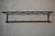 1950s Vintage Wall-Mounted Coat Rack in Black Metal and Brass, 1950s For Sale - Image 5 of 12
