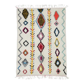 Artistic Moroccan Azilal Rug - 9.1 X 5.9 Ft For Sale