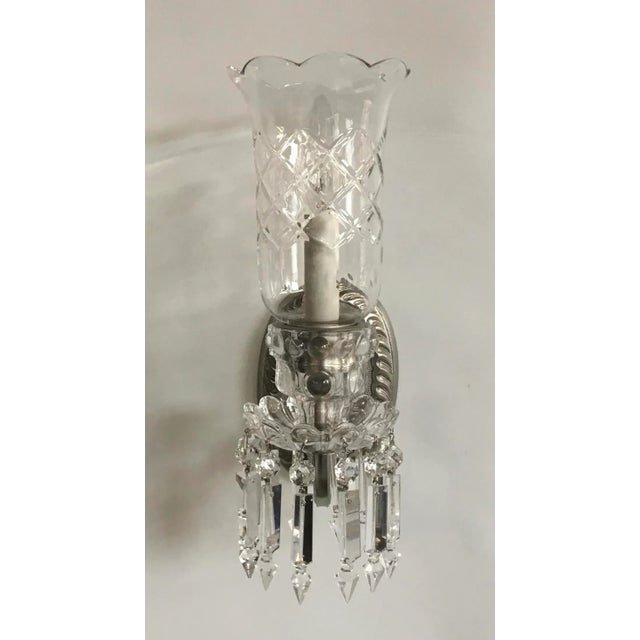 1975 Victorian Sconce Pewter 1 Light For Sale - Image 4 of 4