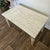 Late 20th Century Hollywood Regency Vintage Travertine Side Table For Sale - Image 10 of 11