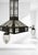 Large Italian Art Nouveau Chandelier in Wrought Iron, 1930 For Sale - Image 4 of 12