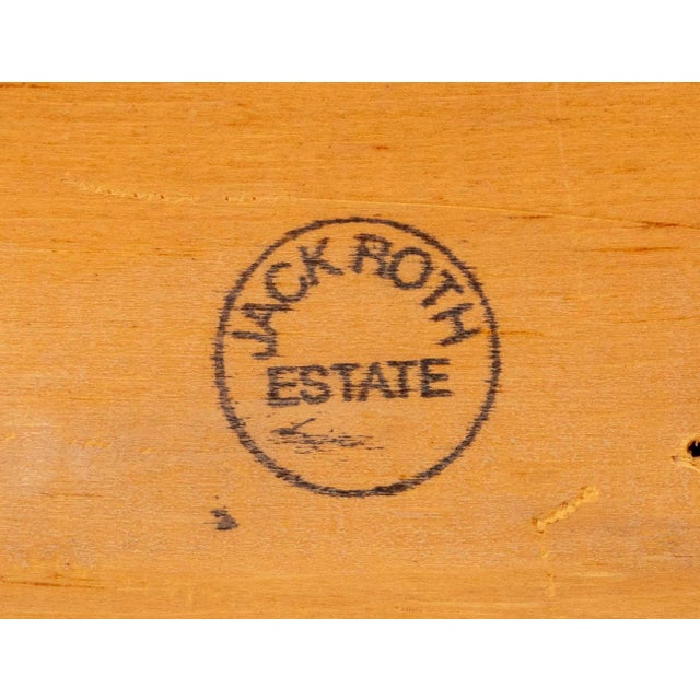 Jack Roth "Thesis Xviii" Acrylic on Canvas, 1981 For Sale - Image 14 of 15