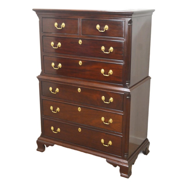 Stickley Mahogany Chest of Drawers For Sale