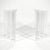 Plastic John Mascheroni Lucite Table Bases For Sale - Image 7 of 8