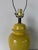 1970s Vintage Yellow Ginger Jar Ceramic Table Lamp For Sale - Image 10 of 15
