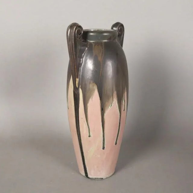 Art Nouveau Ceramic Vase by Gilbert Méténier For Sale - Image 5 of 8