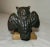 Metal Vintage Very Heavy Detailed Solid Bronze Perched Owl Statue Sculpture Figure For Sale - Image 7 of 9