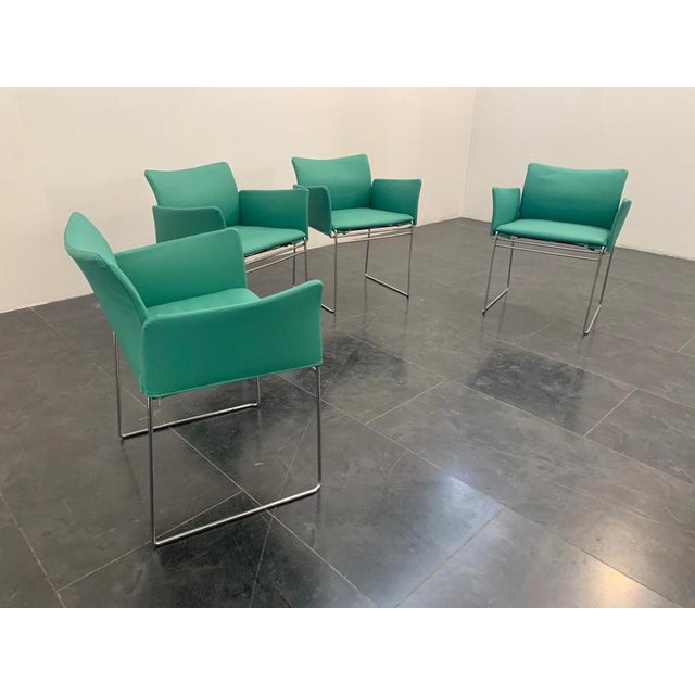 1980s Set of Maja Armchairs by Kazuhide Takahama for Simon Gavina For Sale - Image 5 of 14