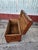 Chocolate Vintage Leather Trunk Box For Sale - Image 8 of 12