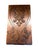 Antique carved oak architectural panel wall art featuring an expressive grotesque mask surrounded by sweeping foliate and...