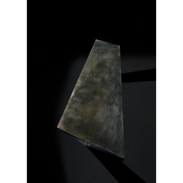 Noaxis Bench in Aluminium by Orfeo Studio For Sale - Image 6 of 12