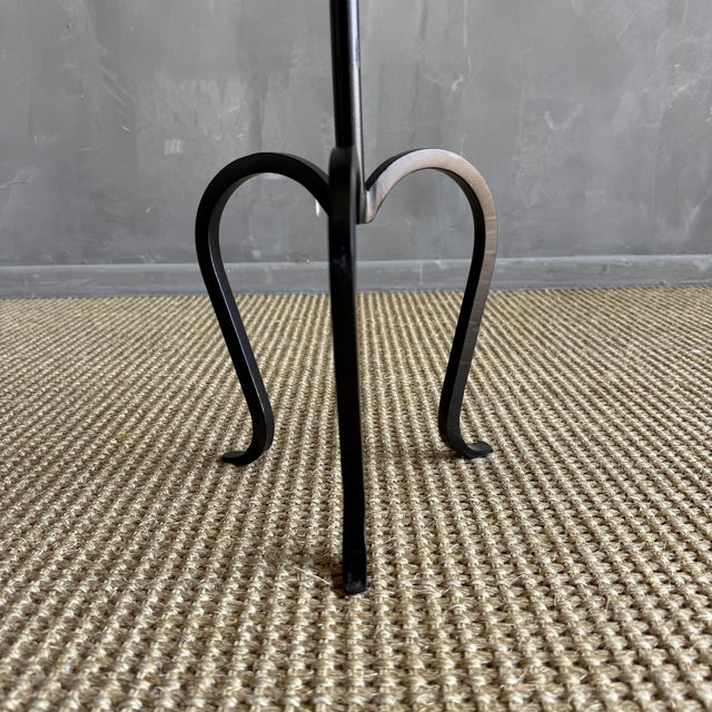 New Cannes Table - Tall - Dark Brass Finish For Sale - Image 4 of 8