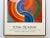 Mid-Century Modern Sonia Delaunay Vintage 1980 Pace Editions Lithograph Print Framed Large Modernist Exhibition Poster " Composition " 1938 For Sale - Image 3 of 13