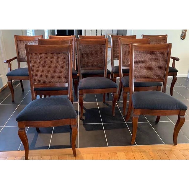 Nichols and Stone Dining Chairs Set of 10 Chairish