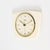 Mid-Century Modern German Ceramic Wall Clock from Mauthe, 1950s For Sale - Image 3 of 7