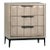 Grey Wash Deco Bedside Cabinet For Sale