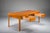 Brown Mid-Century Modern Teak Writing Desk, 1970s For Sale - Image 8 of 18
