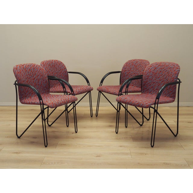 Italian Chairs, Italy, 1980s, Set of 4 For Sale - Image 3 of 18