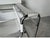 Metal Vintage Marcel Breuer Wassily - Style Chrome White Leather Sling Lounge Chair/ Sold For Sale - Image 7 of 12