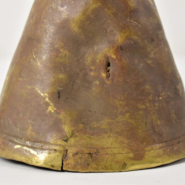 Early 20th Century Benue Brass Bell Nigeria For Sale - Image 4 of 6