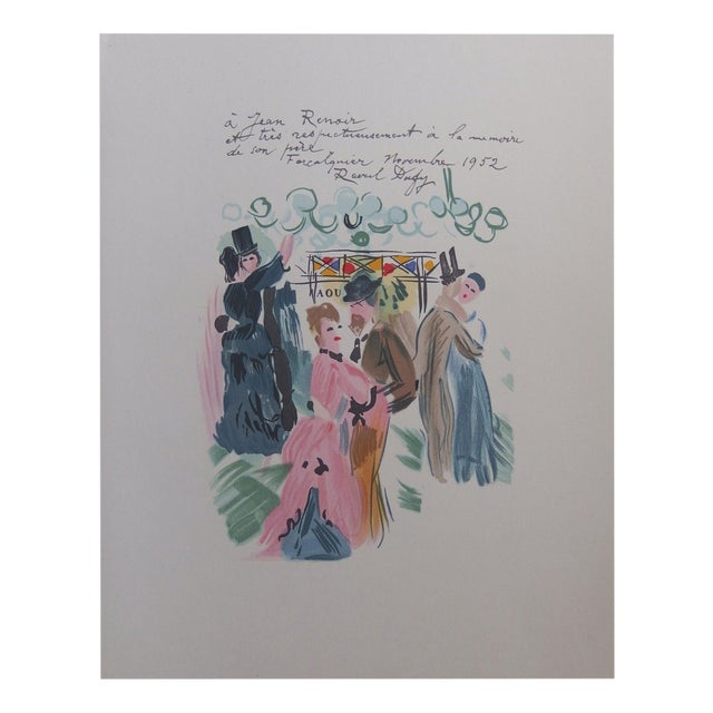 Raoul Dufy, Homage to Renoir, Lithograph For Sale