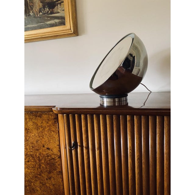 Mirror Spherical Table Lamp, Italy, 1970s For Sale - Image 16 of 18