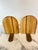 Mid-Century Modern Rounded White Oak & Brass Bookends - A Pair For Sale - Image 4 of 9