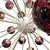 21st Century Nova Satin Brass Amethyst Bubbles Murano Sputnik Chandelier by Fabio LTD For Sale - Image 6 of 7
