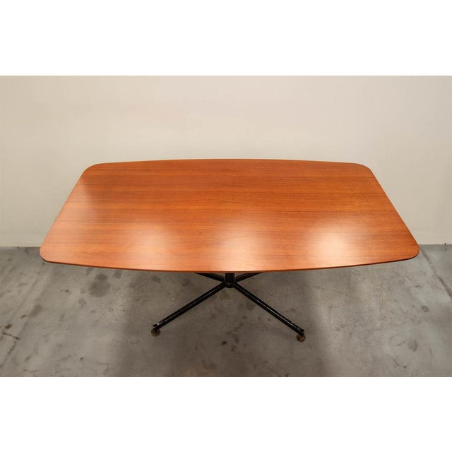 Black Vintage Table, 1960s For Sale - Image 8 of 13