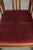 2000 - 2009 Art Nouveau / Jugendstil Dining Chairs with Red Fabric Upholstery from Schuitema, Set of 2 For Sale - Image 5 of 15