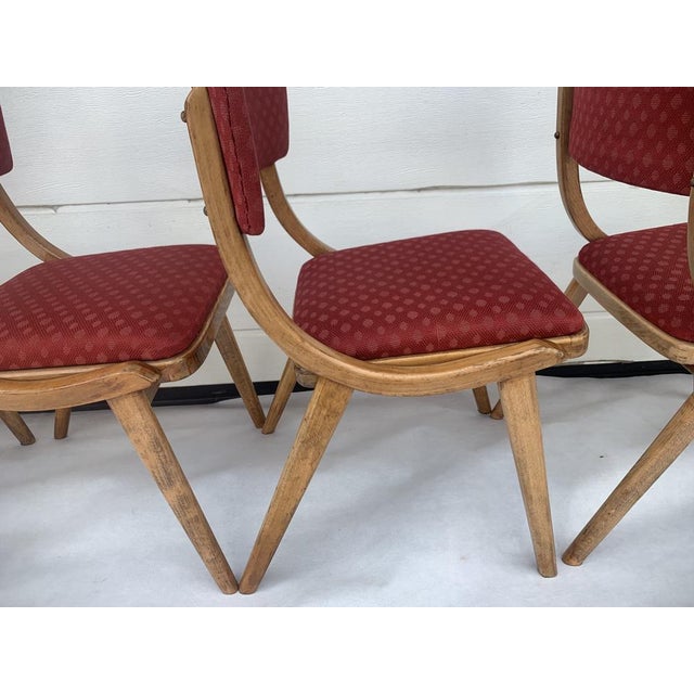 Brown Dining Chairs from Zakłady Mebli Giętych Radomsko, 1960s, Set of 4 For Sale - Image 8 of 18